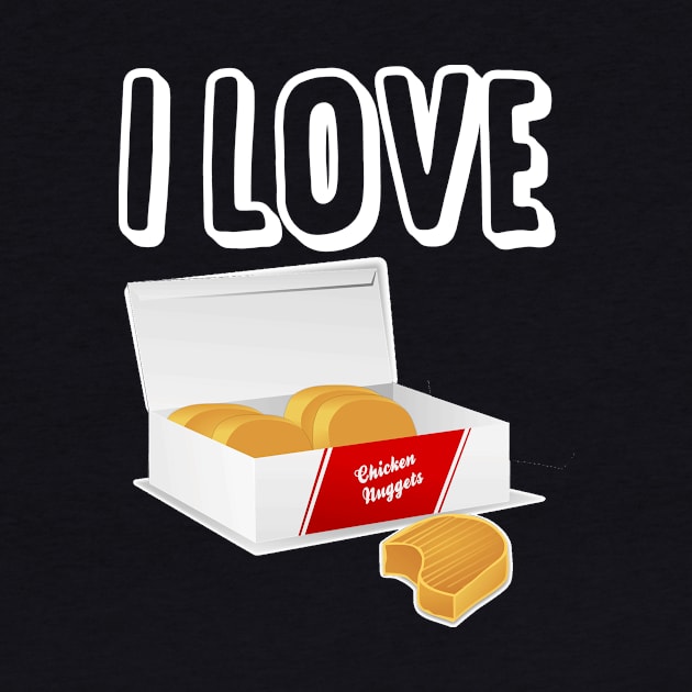 I love chicken nuggets by captainmood